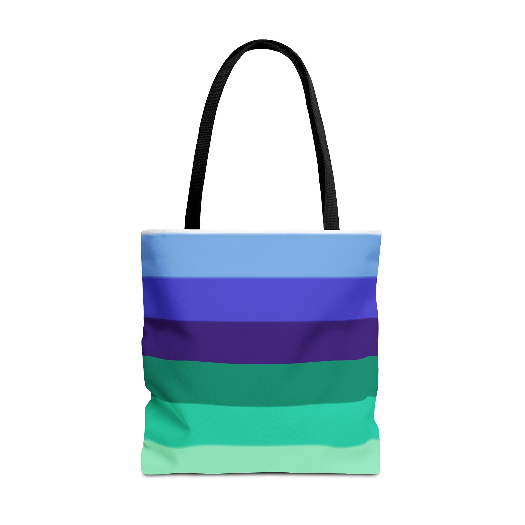 Gay Pride Flag Tote Bag – Durable Polyester, Multiple Sizes &amp; Handle Colors | Inclusive LGBTQIA+ Accessory | Voce Lindx