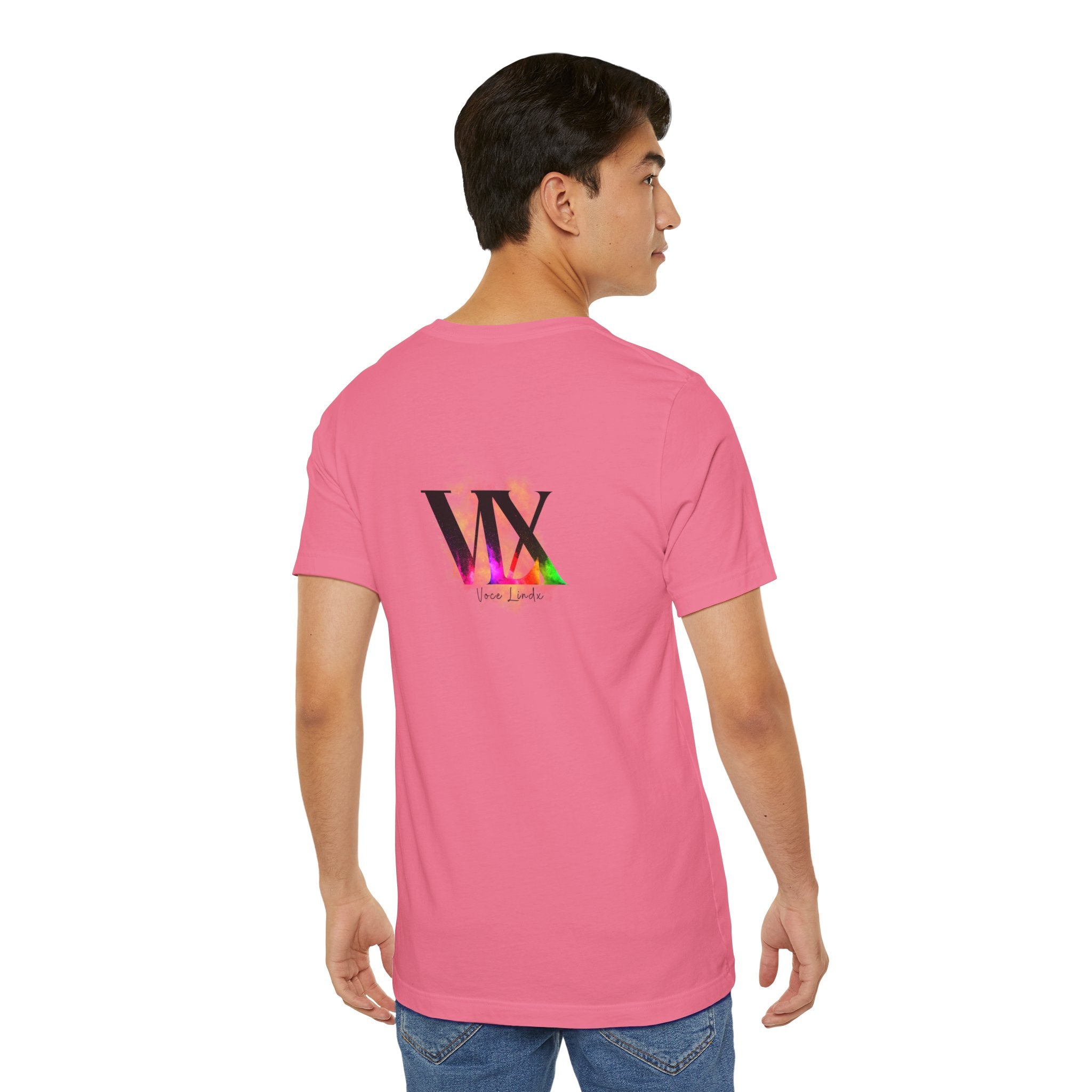 VOCE LINDX Classic Fit T‑Shirt – 100 % Airlume Cotton, Lightweight &amp; Breathable Tee
