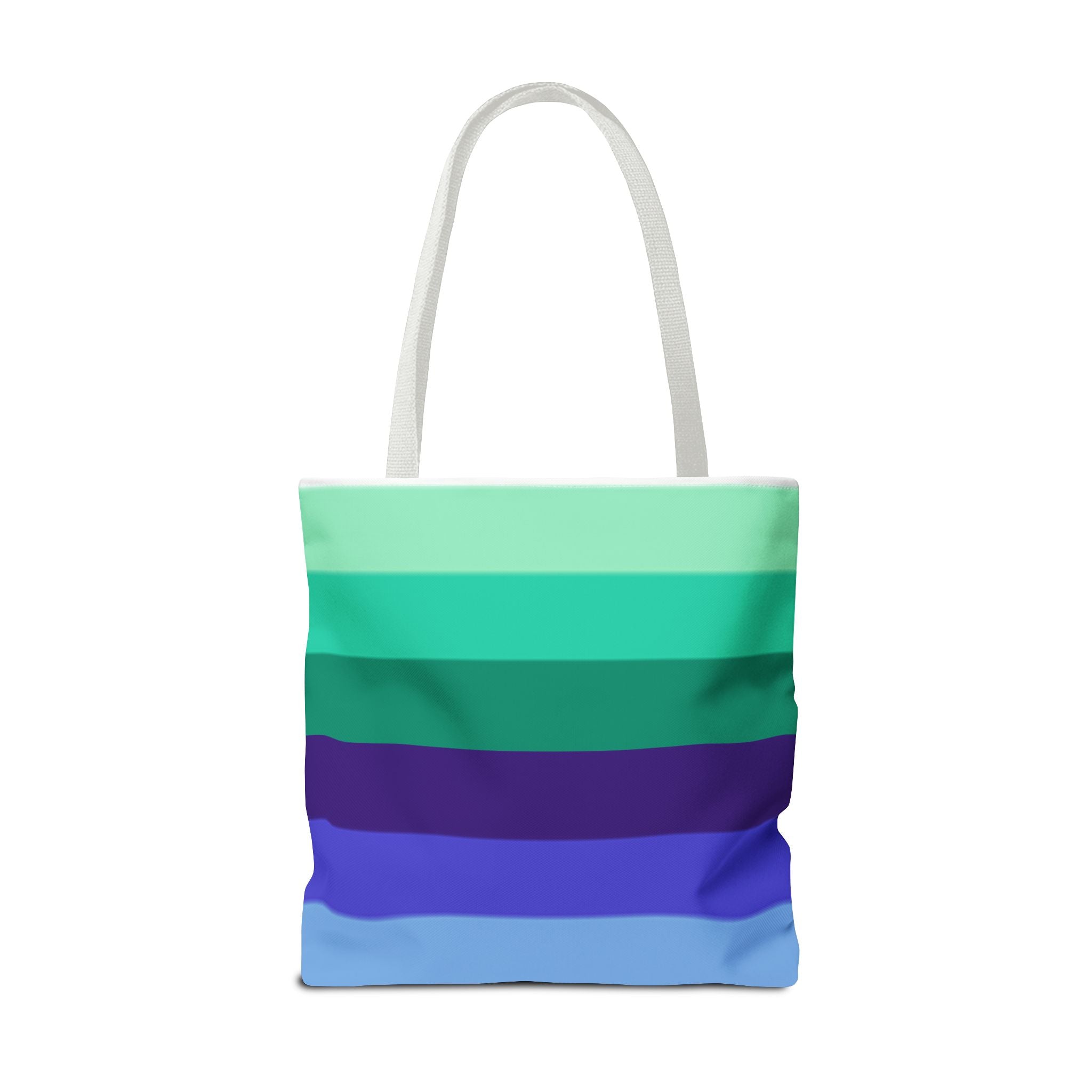 Gay Pride Flag Tote Bag – Durable Polyester, Multiple Sizes &amp; Handle Colors | Inclusive LGBTQIA+ Accessory | Voce Lindx