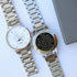 Personalised Architect Apollo Watch – White Dial, Modern Engraving | Custom Engraved Gift