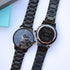 Personalised Architect Apollo Watch – Black Dial, Modern Engraving | Custom Engraved Gift