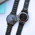 Personalised Architect Apollo Watch - Black Dial, Modern Engraving Custom Gift