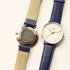 Personalised Architect Zephyr Watch - Admiral Blue Strap, Custom Engraving Keepsake