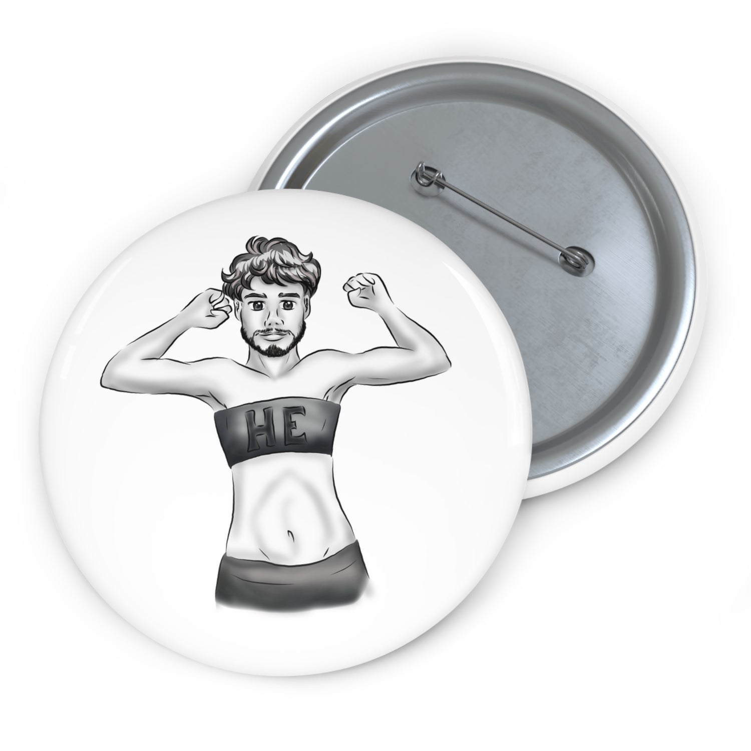 VOCE LINDX Custom Pride Pin Buttons – Personalised LGBTQIA+ Activist Badge Collection