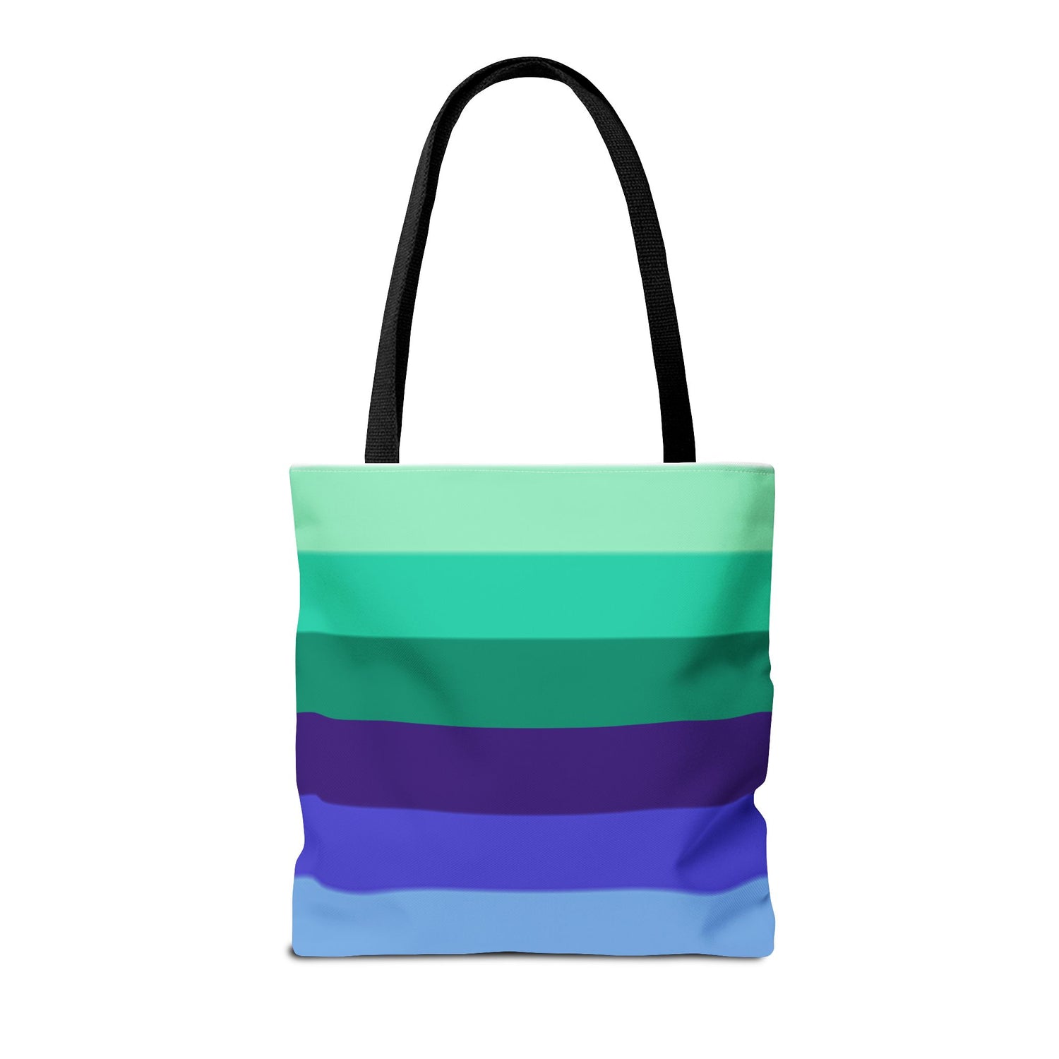 Gay Pride Flag Tote Bag – Durable Polyester, Multiple Sizes &amp; Handle Colors | Inclusive LGBTQIA+ Accessory | Voce Lindx