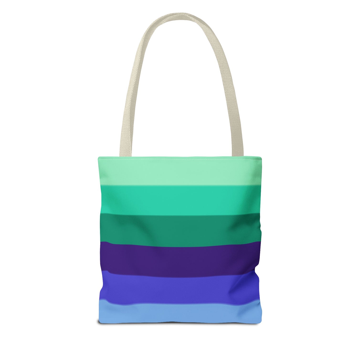 Gay Pride Flag Tote Bag – Durable Polyester, Multiple Sizes &amp; Handle Colors | Inclusive LGBTQIA+ Accessory | Voce Lindx