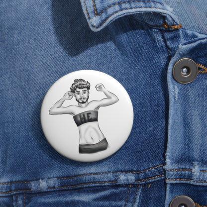 VOCE LINDX Custom Pride Pin Buttons – Personalised LGBTQIA+ Activist Badge Collection