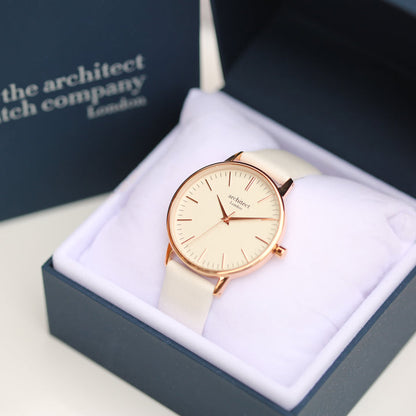 Personalised Architect Blanc Watch – photo 5