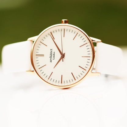 Personalised Architect Blanc Watch – photo 4