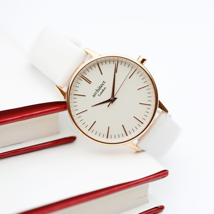 Personalised Architect Blanc Watch – photo 2