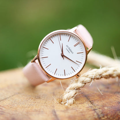 Personalised Architect Blanc Watch – photo 2