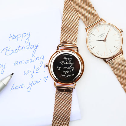 Personalised Architect Blanc Watch – photo 4