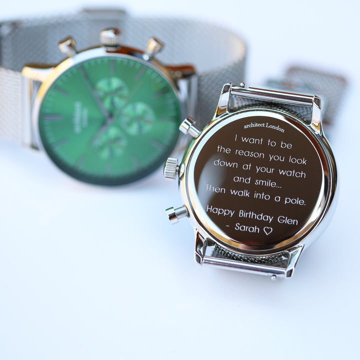 Personalised Architect Motivator Watch – photo 5