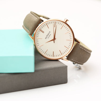 Personalised Architect Blanc Watch – photo 5