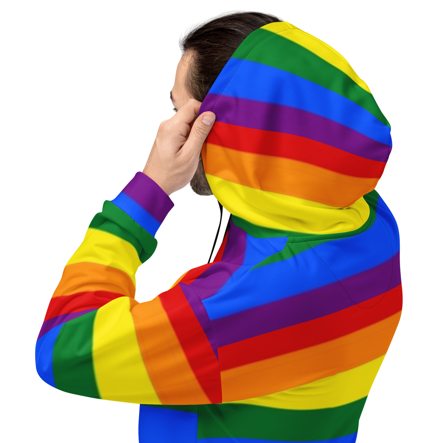 LGBTQ+ Rainbow Pride Flag Hoodie – Colourful, Inclusive &amp; Comfortable Statement Wear