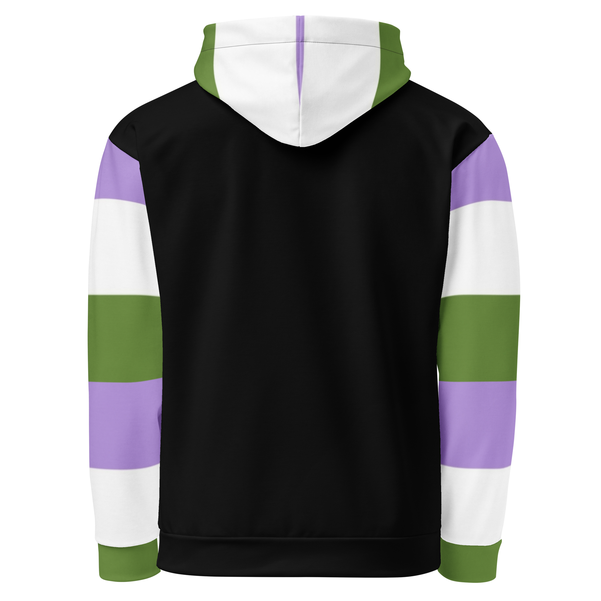 Genderqueer Pride Hoodie – Empowering Statement Design | Soft &amp; Durable Fit