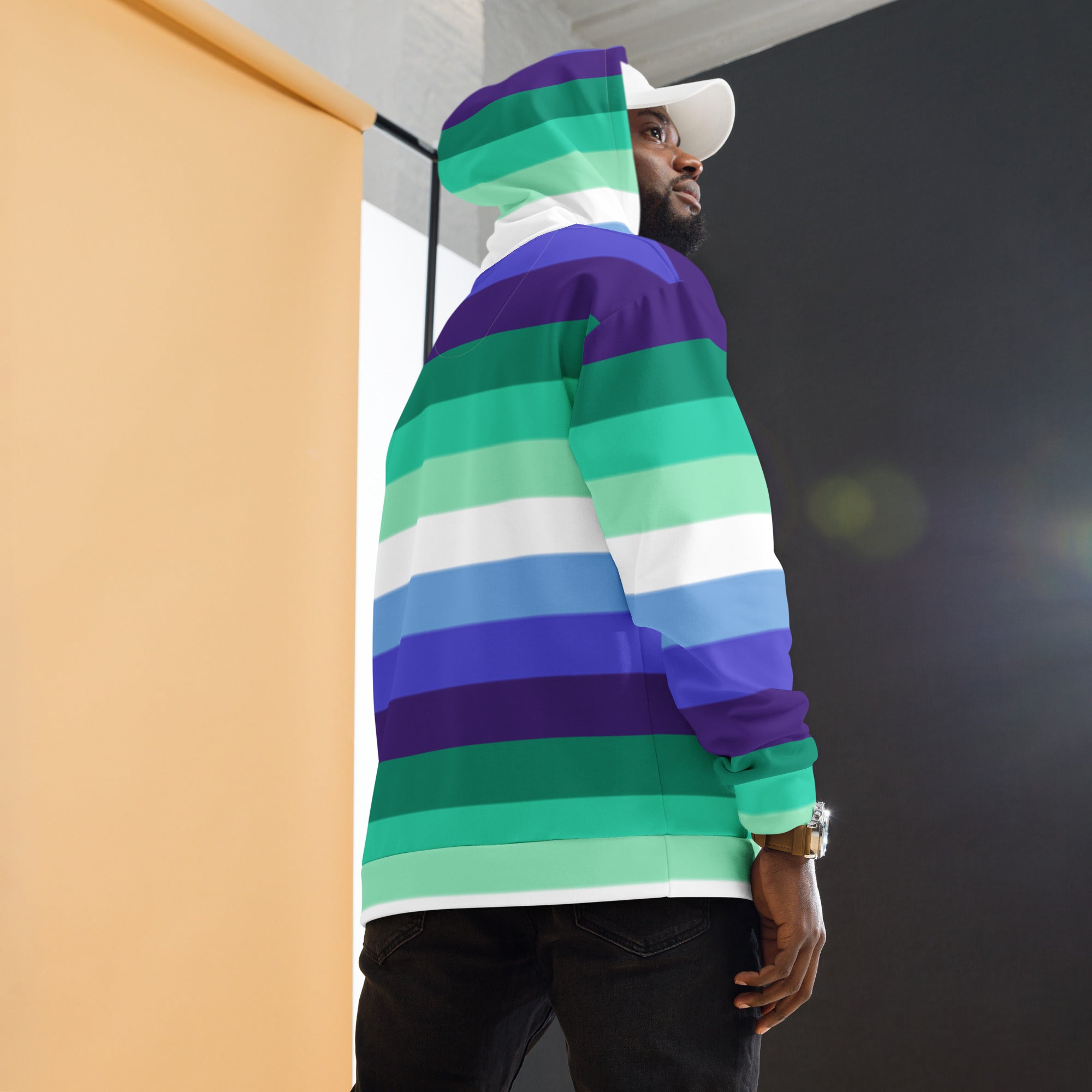 Gay Pride Flag Hoodie – photo 6