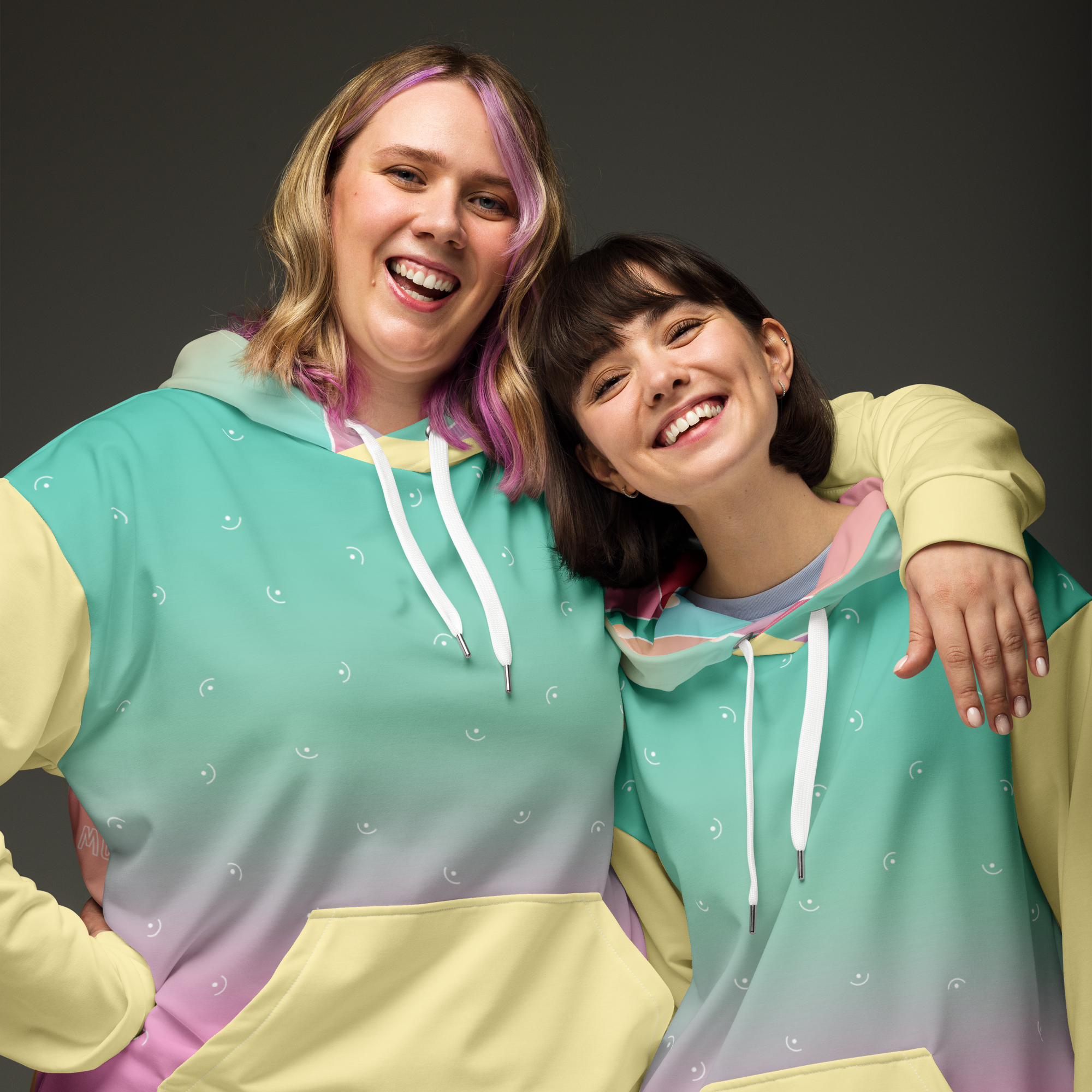 "They/Them" Hoodie – Vibrant LGBTQIA+ Identity Statement | Inclusive Pride Apparel