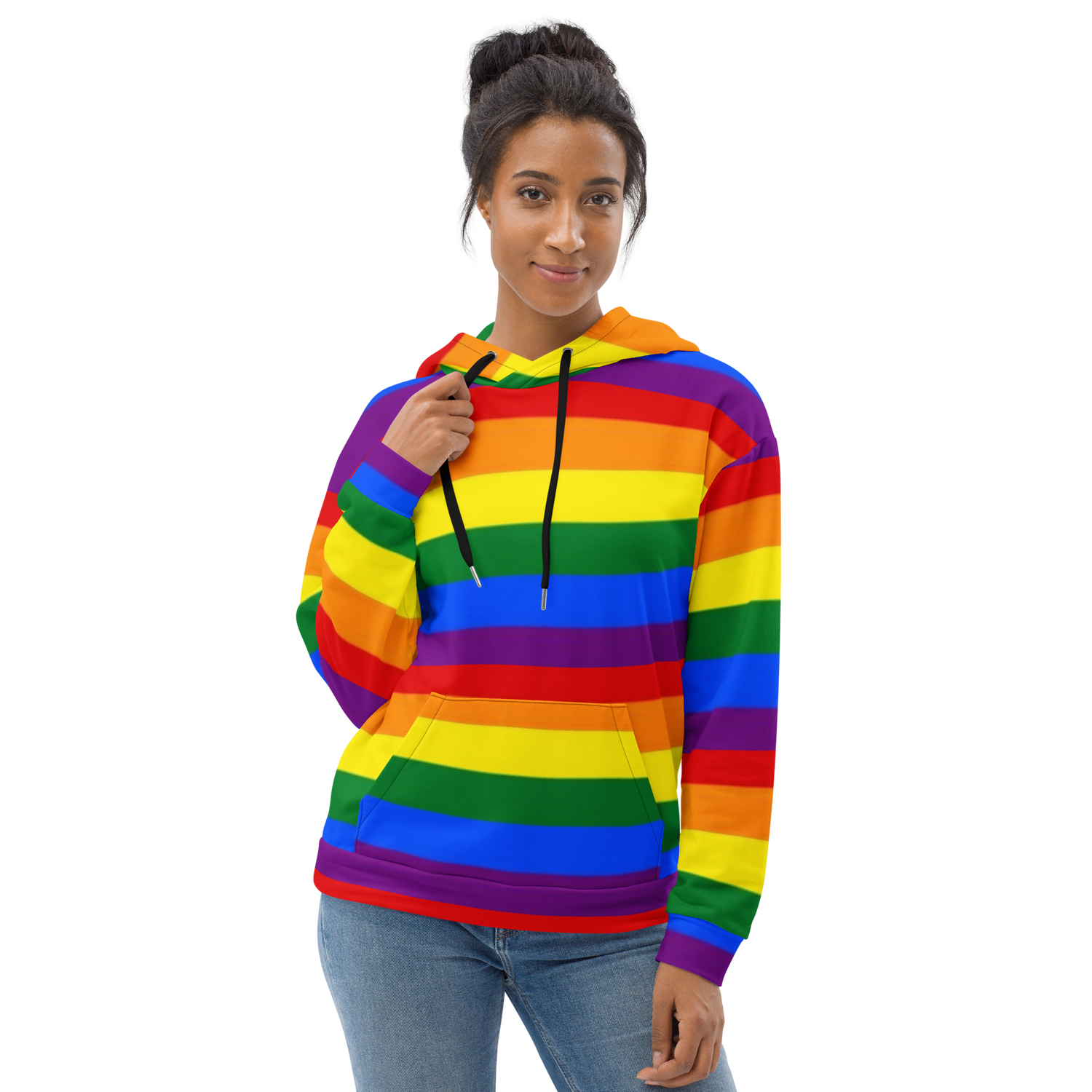 LGBTQ+ Rainbow Pride Flag Hoodie – Colourful, Inclusive &amp; Comfortable Statement Wear