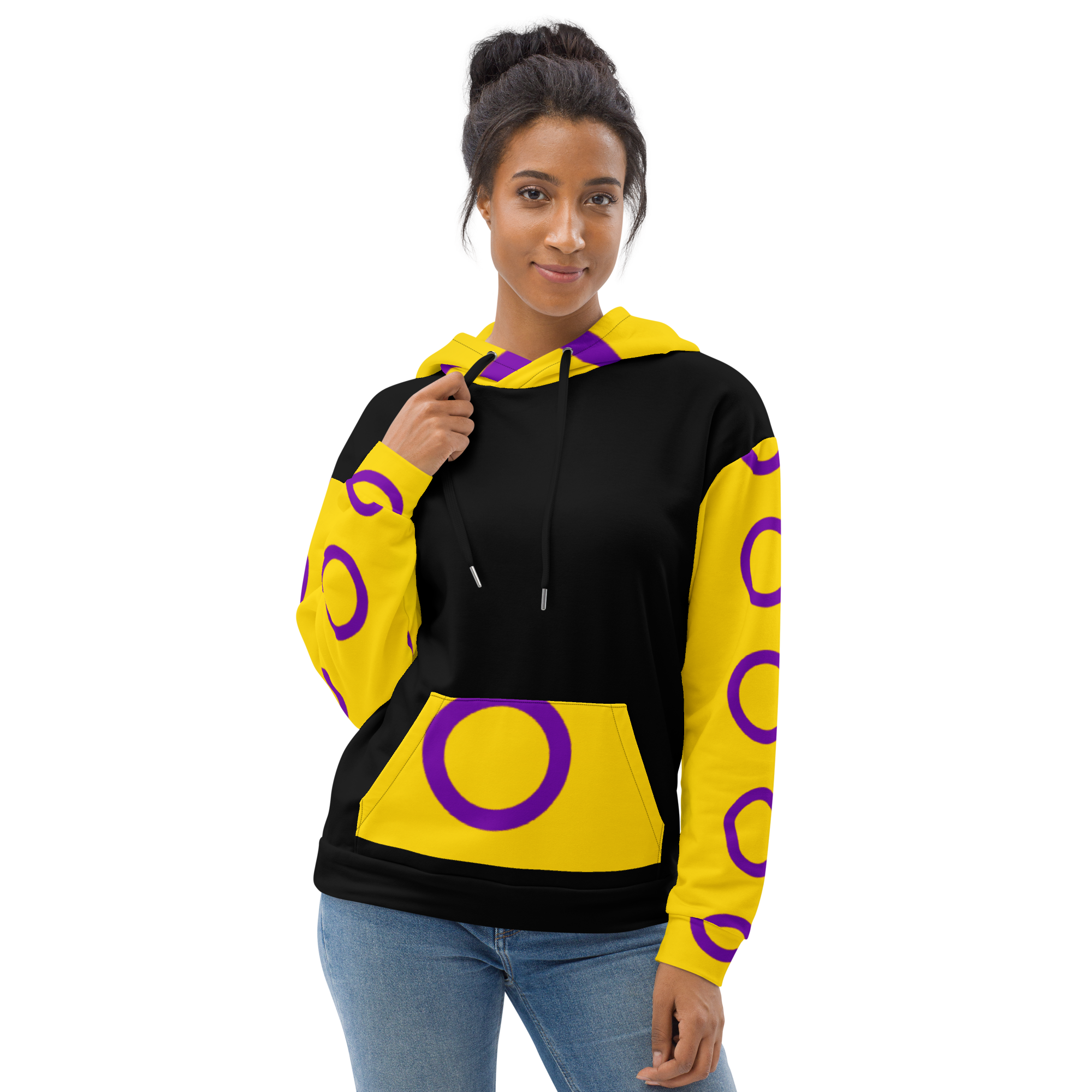 Intersex Pride Flag Hoodie – Bold, Inclusive &amp; Comfortable