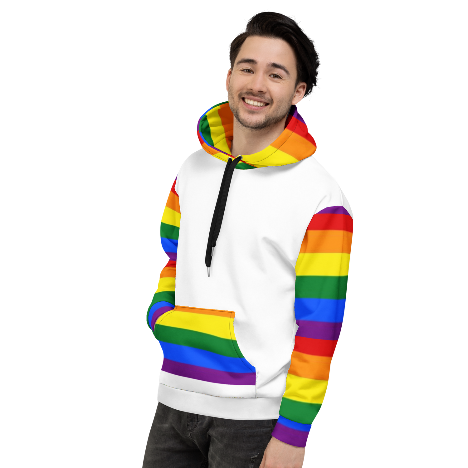 LGBTQ+ Rainbow Pride Hoodie – Bold, Inclusive &amp; Empowering Statement