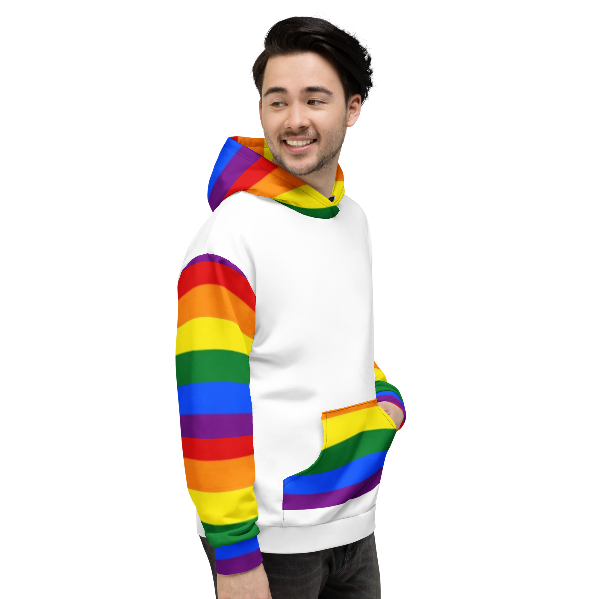 LGBTQ+ Rainbow Pride Hoodie – Bold, Inclusive &amp; Empowering Statement