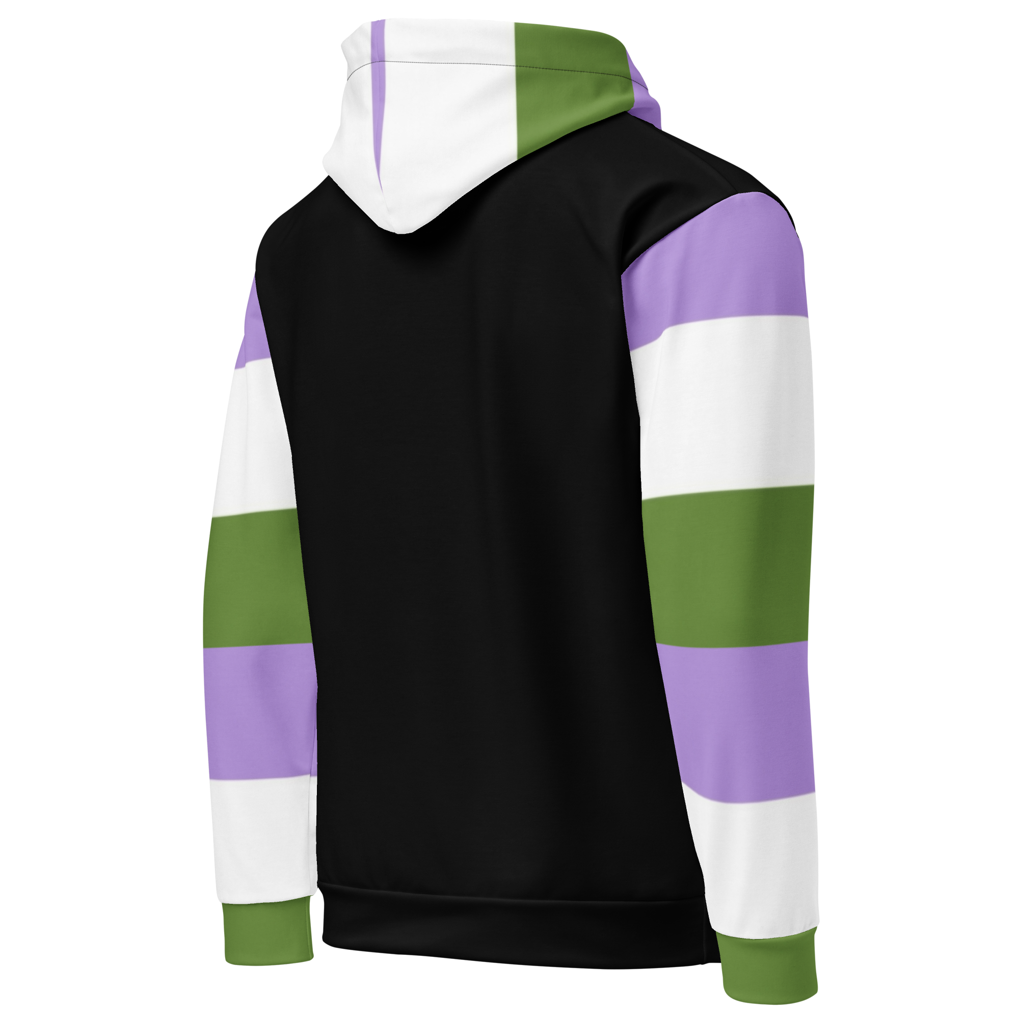 Genderqueer Pride Hoodie – Empowering Statement Design | Soft &amp; Durable Fit
