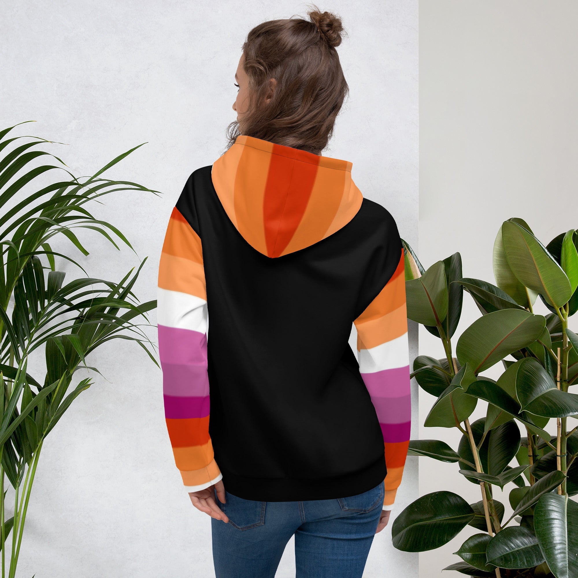 Hoodie – Sapphic Pride Flag | Inclusive Gender-Neutral Pride Hoodie