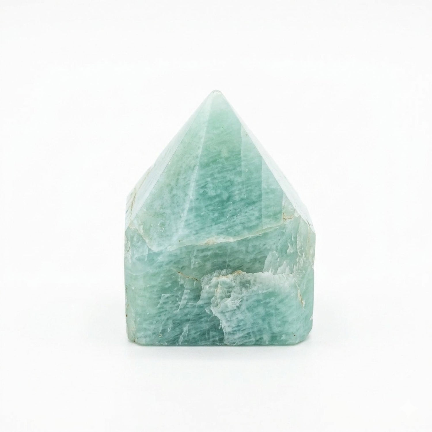 Amazonite Polished Crystal Points, Set of 5-6