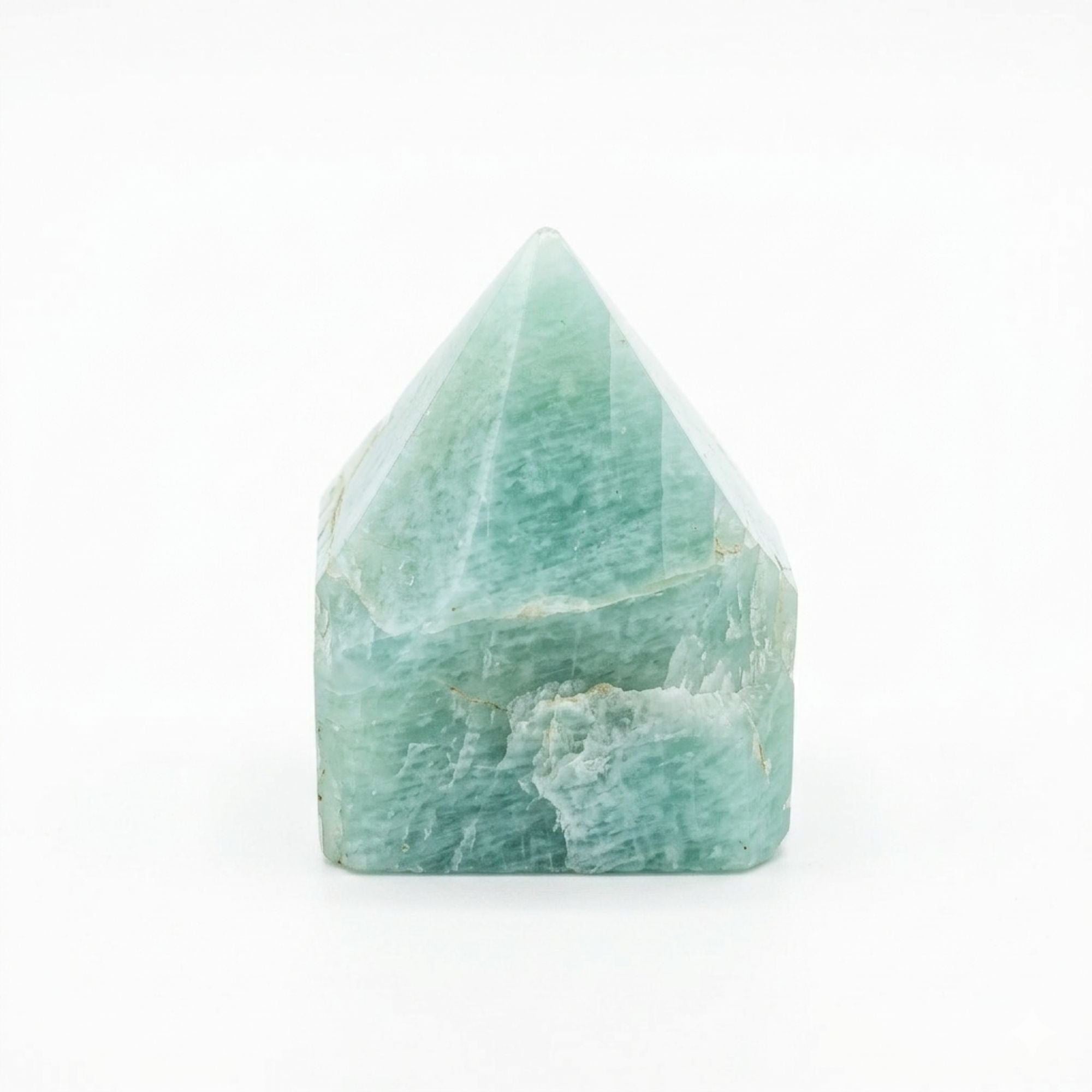 Amazonite Polished Crystal Points, Set of 5-6