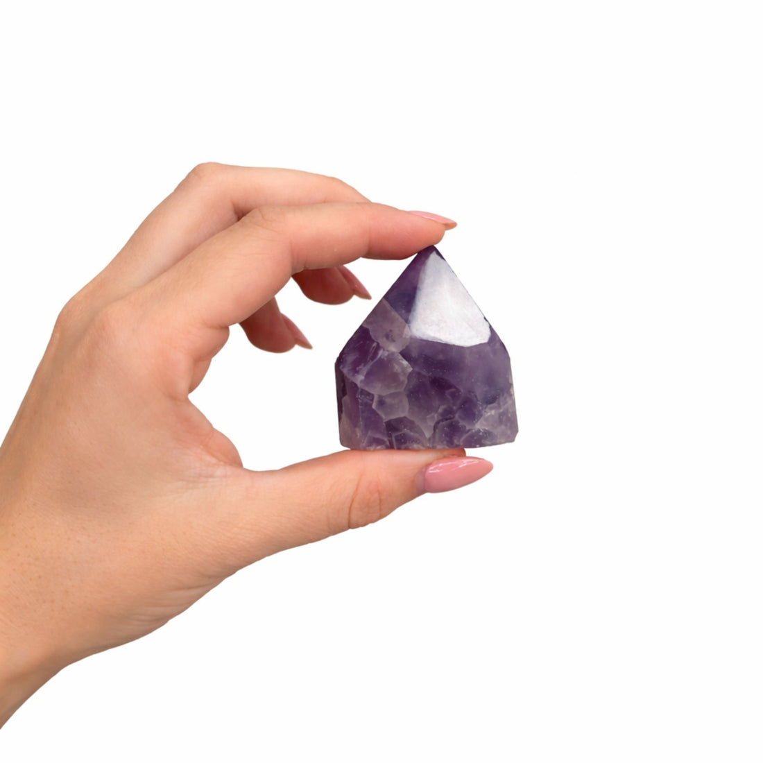 Amethyst Polished Crystal Points, Set of 5-6 (A Grade) – photo 2