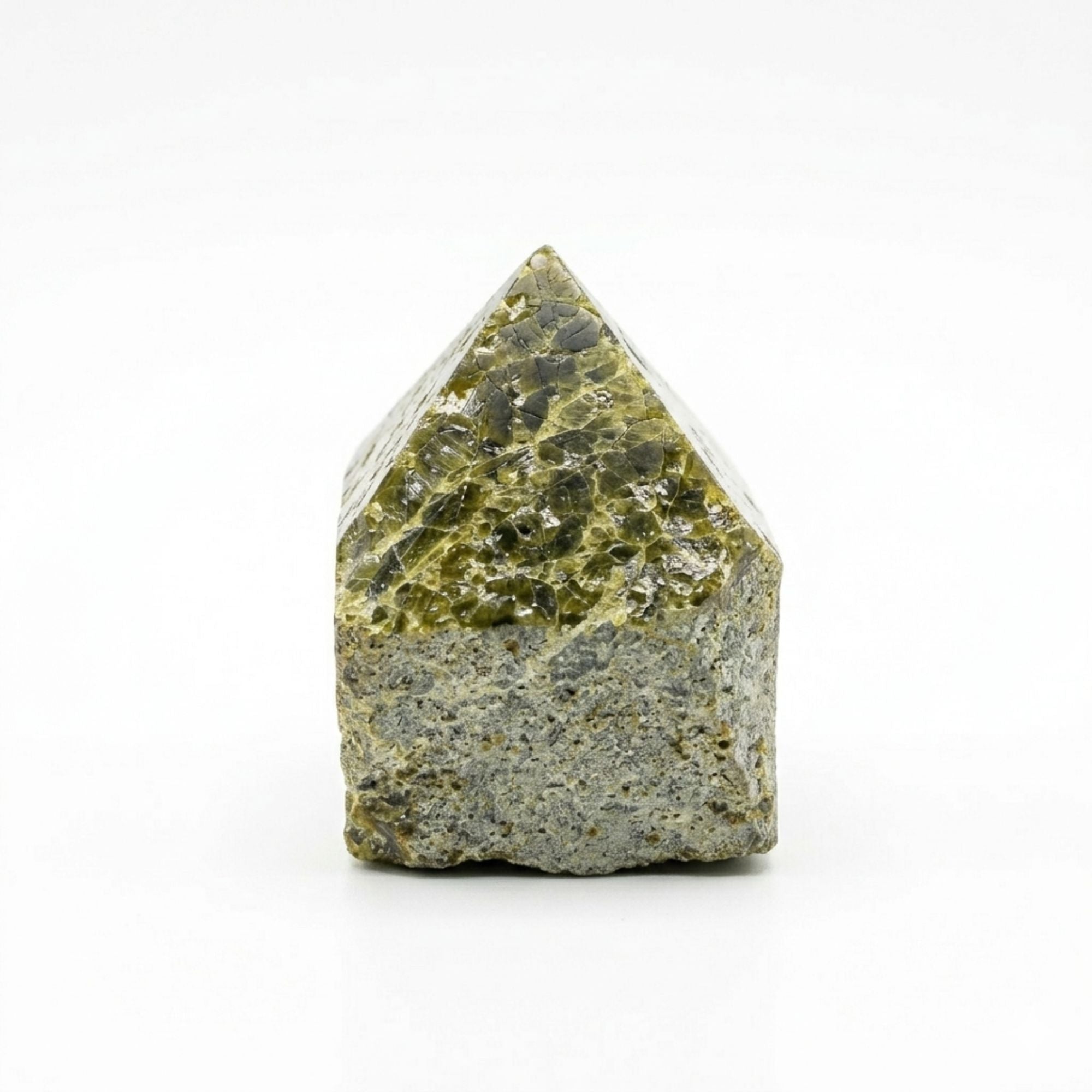 Epidote Polished Crystal Points, Set of 5-6 (A Grade)