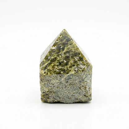 Epidote Polished Crystal Points, Set of 5-6 (A Grade)