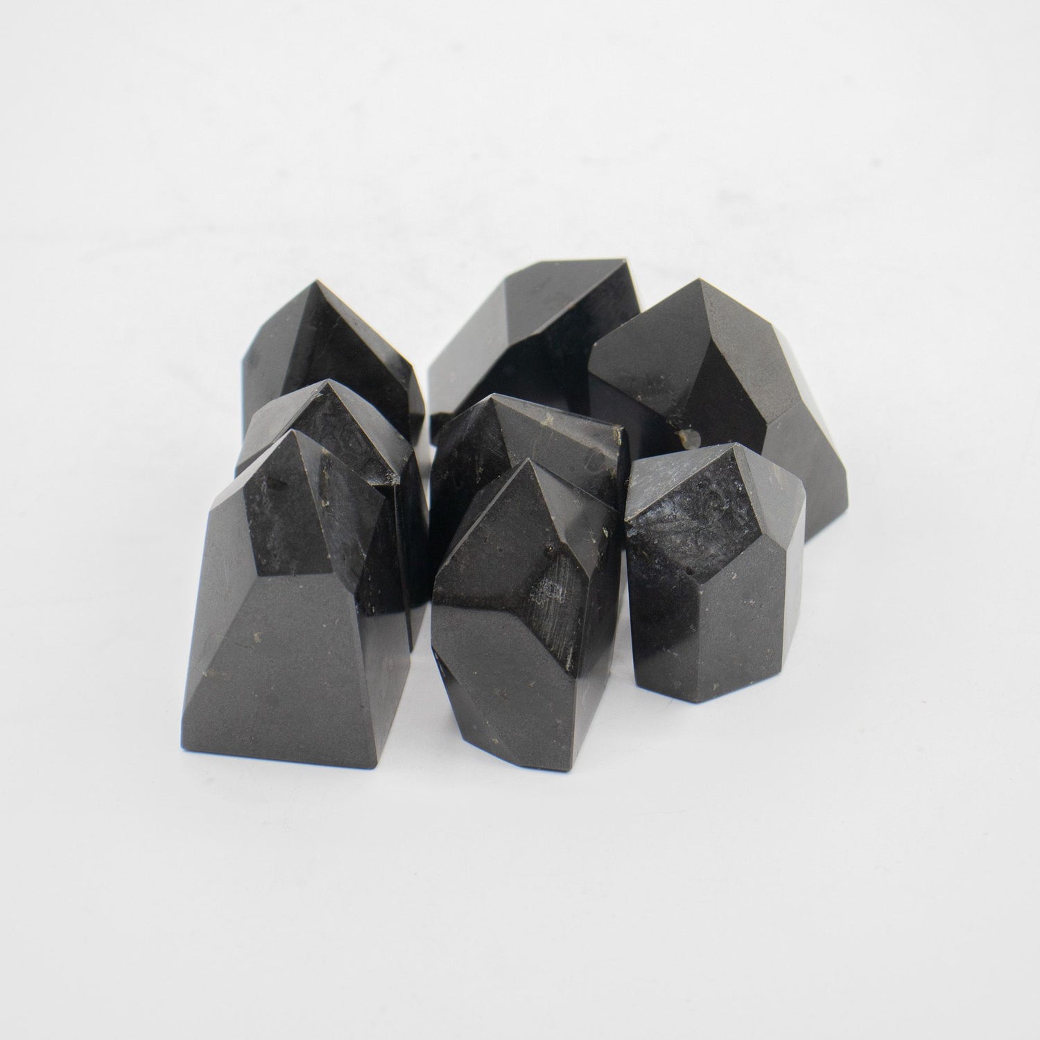 Tourmaline Polished Crystal Points, Bulk Set of ~8 (0.5kg)