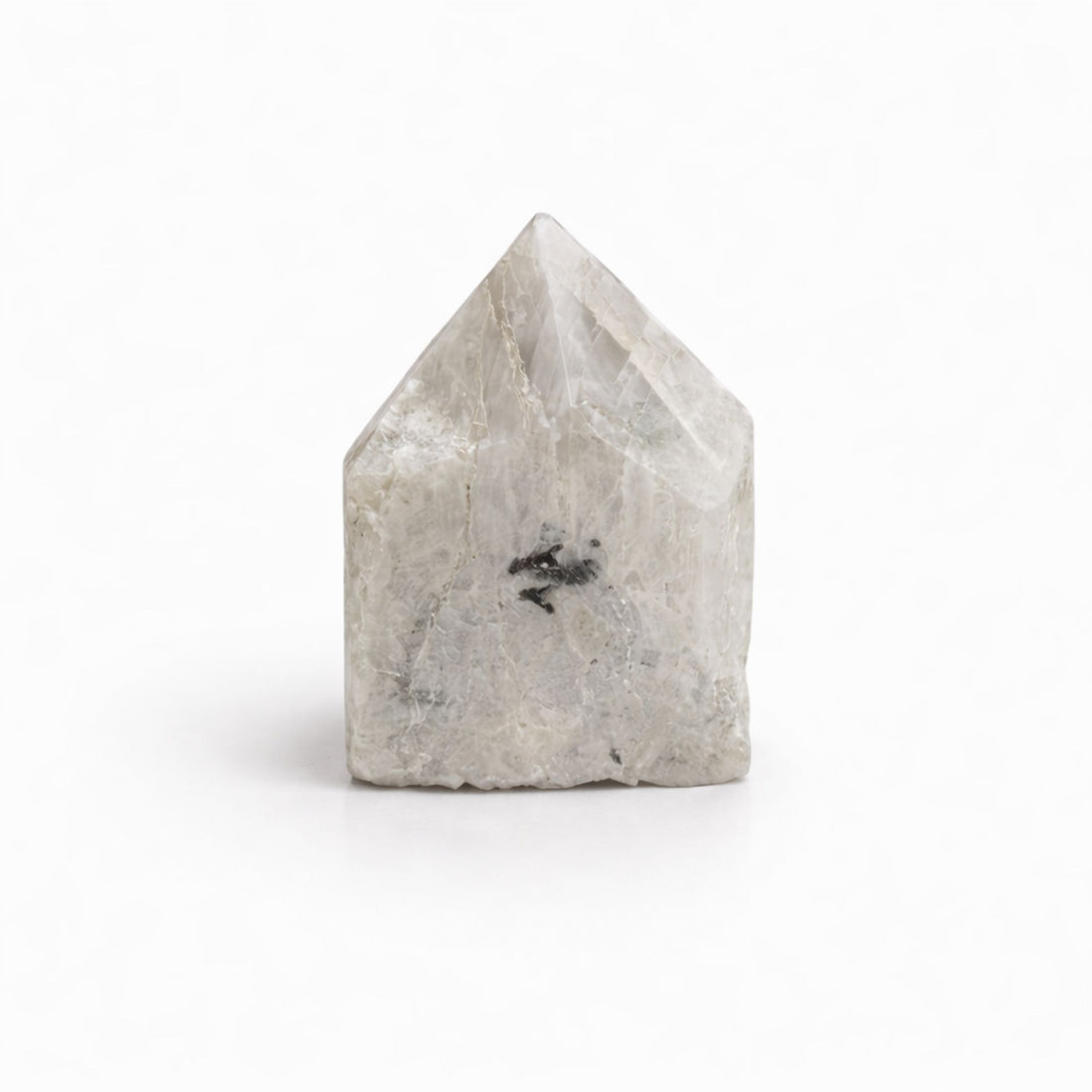 Rainbow Moonstone Polished Crystal Points - Set