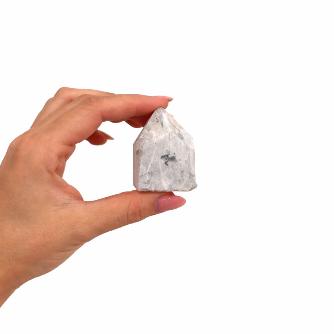 Rainbow Moonstone Polished Crystal Points, Set of 5-6 – photo 2