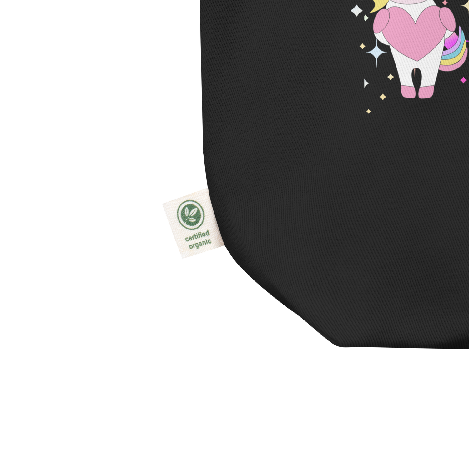 Eco Tote Bag – “Call Me They/Them” Pronoun Print | Organic Cotton Reusable Bag | Voce Lindx