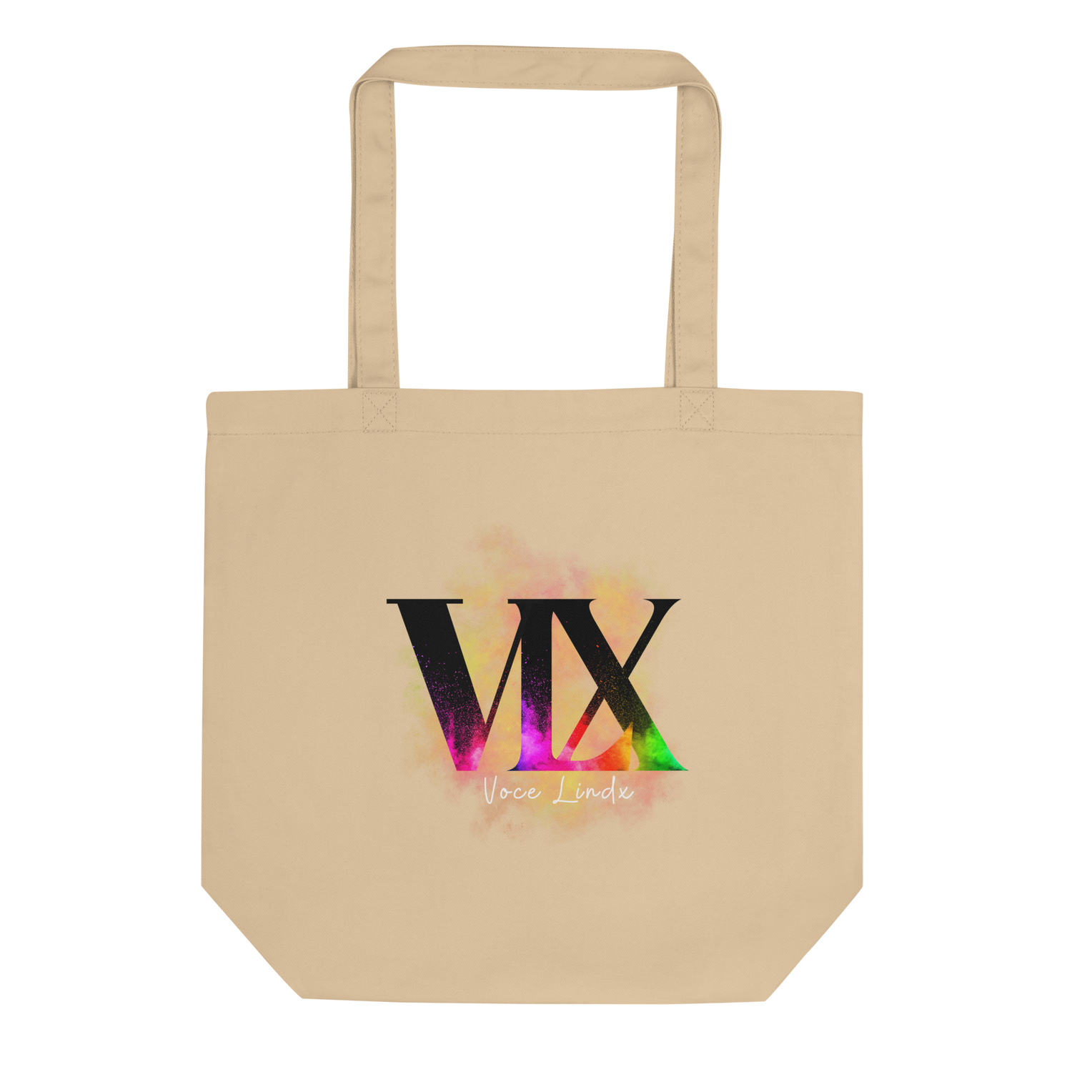 Eco Tote Bag – “Call Me They/Them” Pronoun Print | Organic Cotton Reusable Bag | Voce Lindx