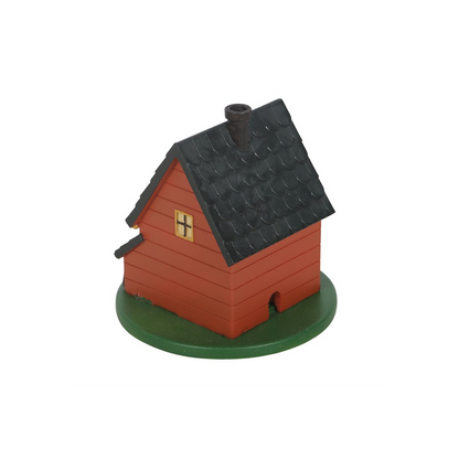 Brown House Incense Cone Burner