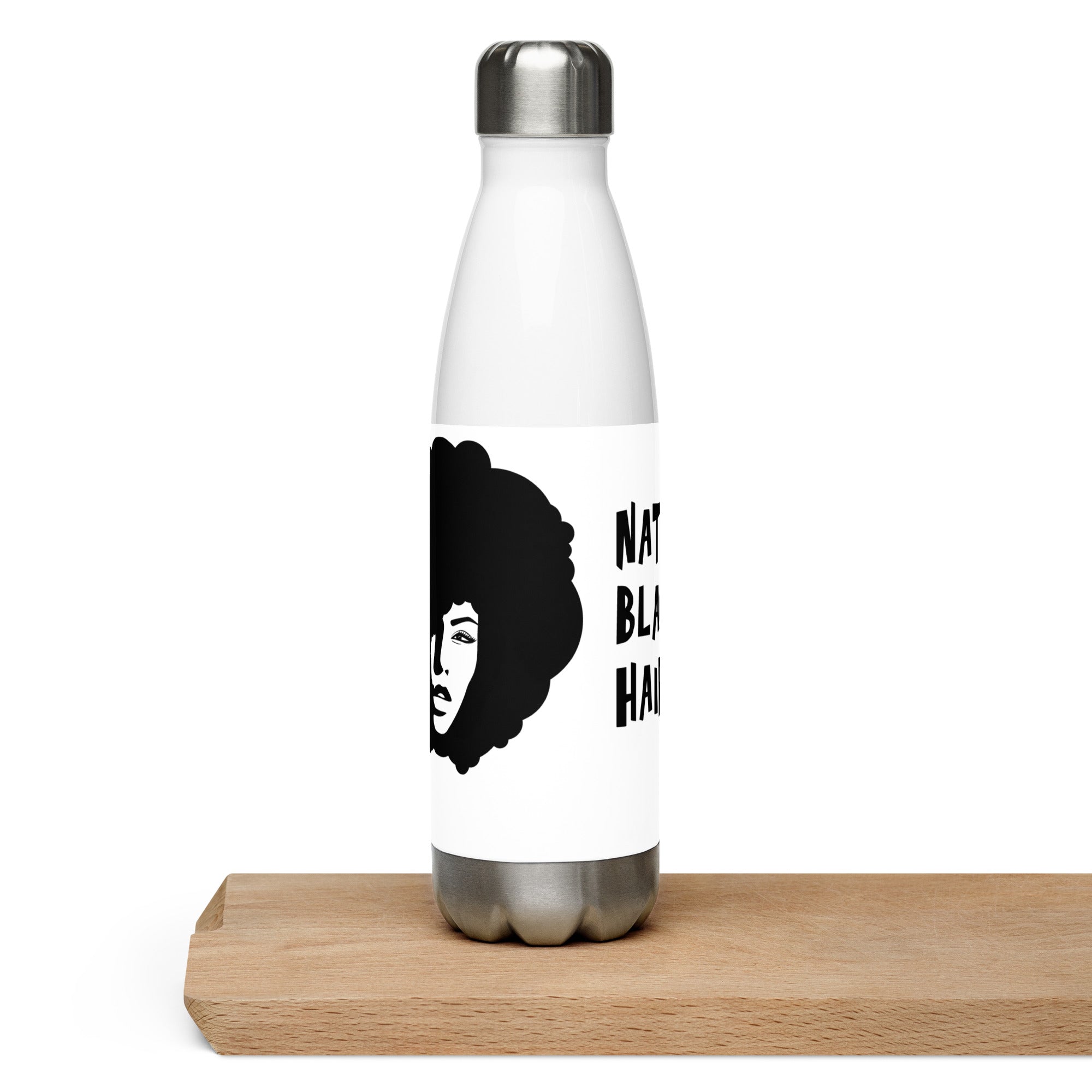 Natural Black Hair Water Bottle – photo 3