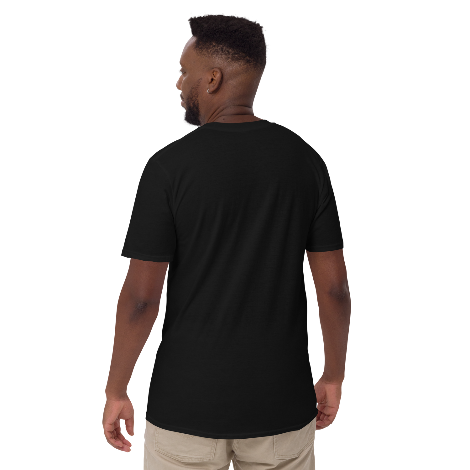 Short-Sleeve Cotton T-Shirt – “They/Them/Theirs” Pronouns Print | Inclusive Pride Design