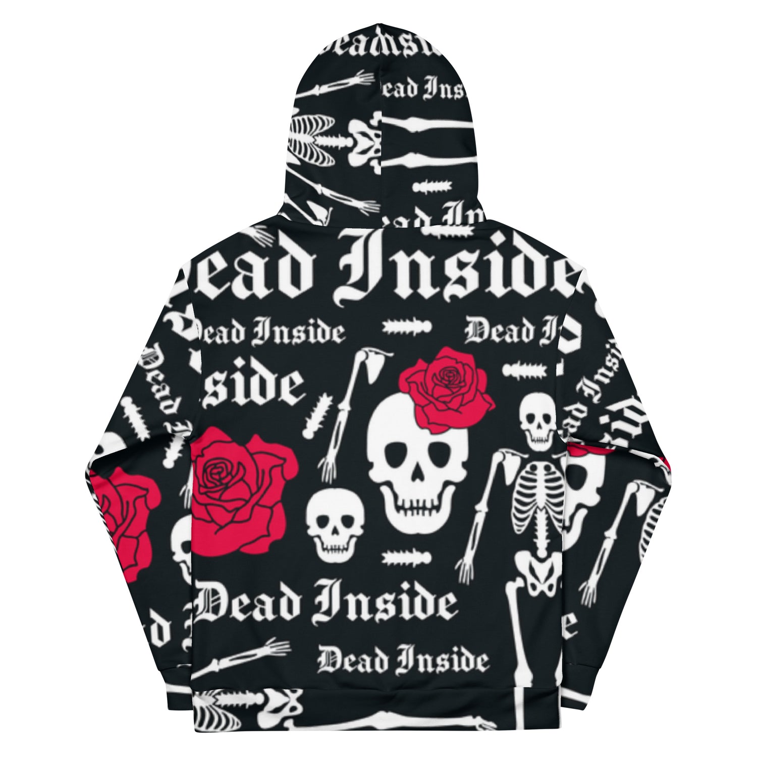 Skull &amp; Flowers Hoodie – “They” Identity Design | Bold &amp; Inclusive