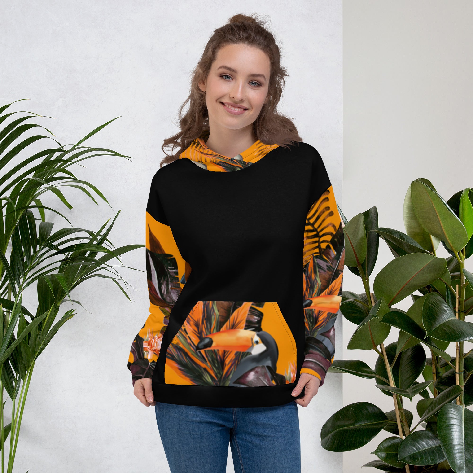 Toucan Hoodie – Vibrant Jungle-Inspired Print | Comfortable &amp; Unique