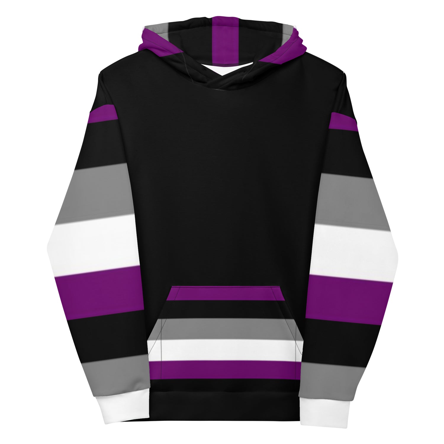 Asexual Pride Flag Hoodie – Comfortable, Empowering &amp; Authentic Style