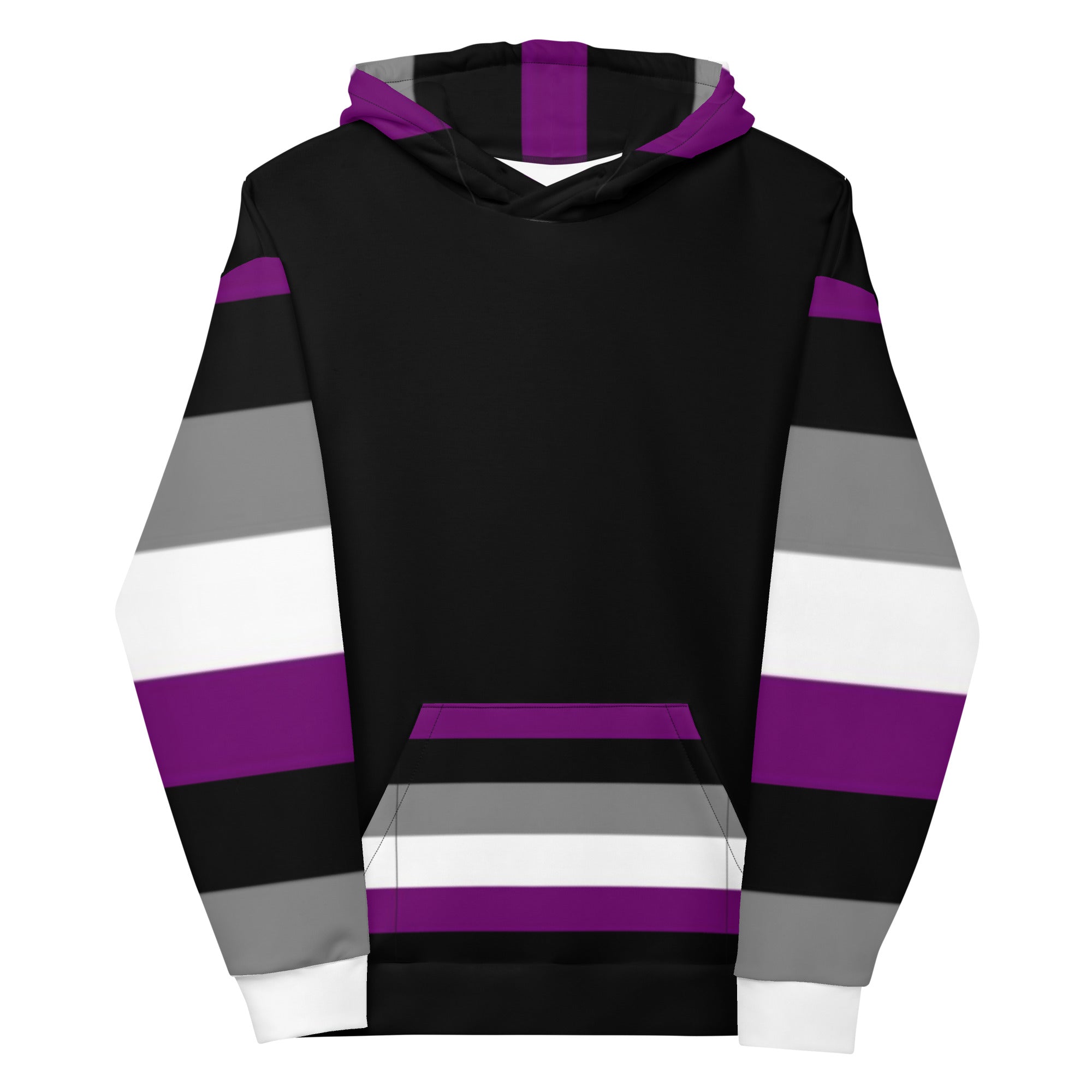 Asexual Pride Flag Hoodie – Comfortable, Empowering &amp; Authentic Style