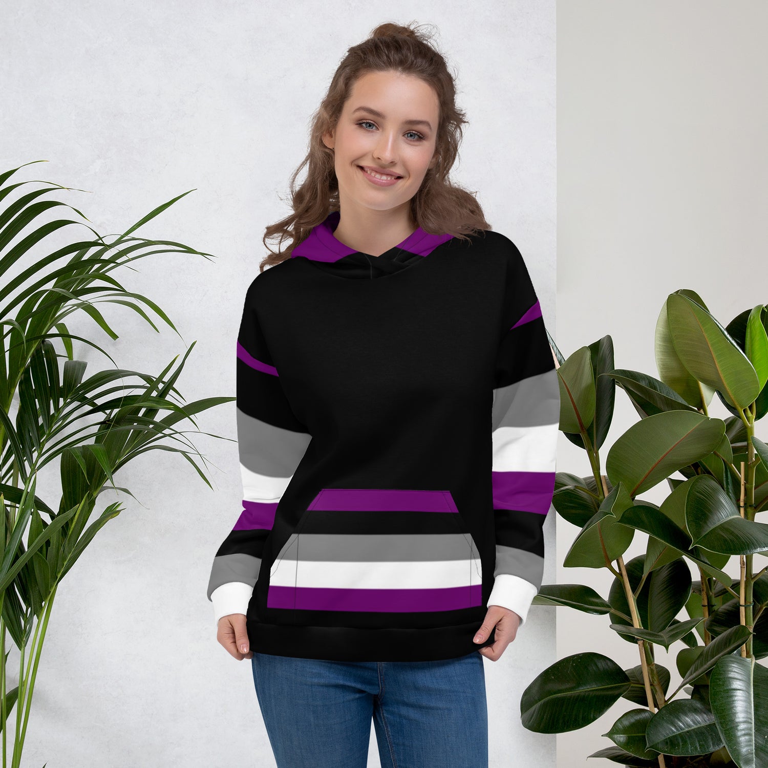 Asexual Pride Flag Hoodie – Comfortable, Empowering &amp; Authentic Style