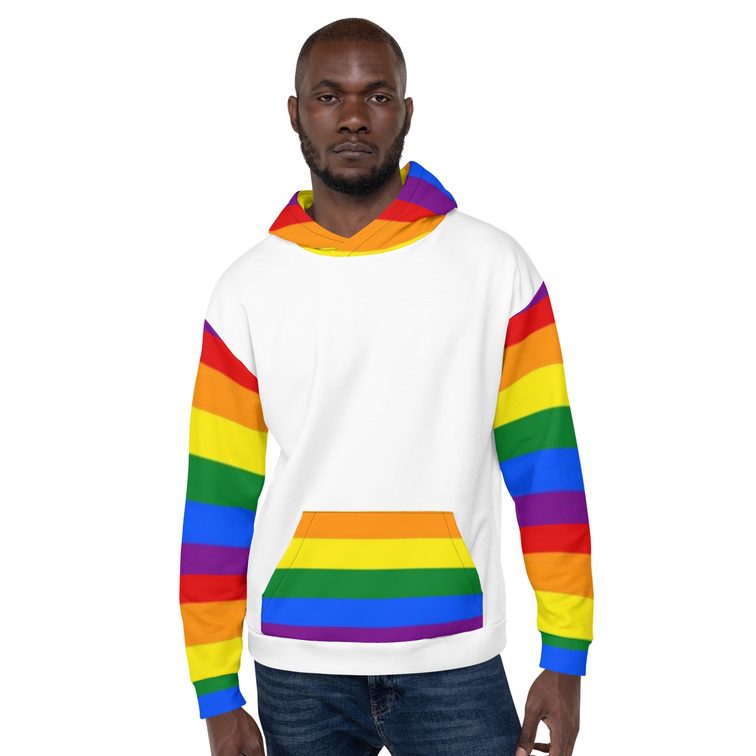 LGBTQ+ Rainbow Pride Hoodie – Bold, Inclusive &amp; Empowering Statement