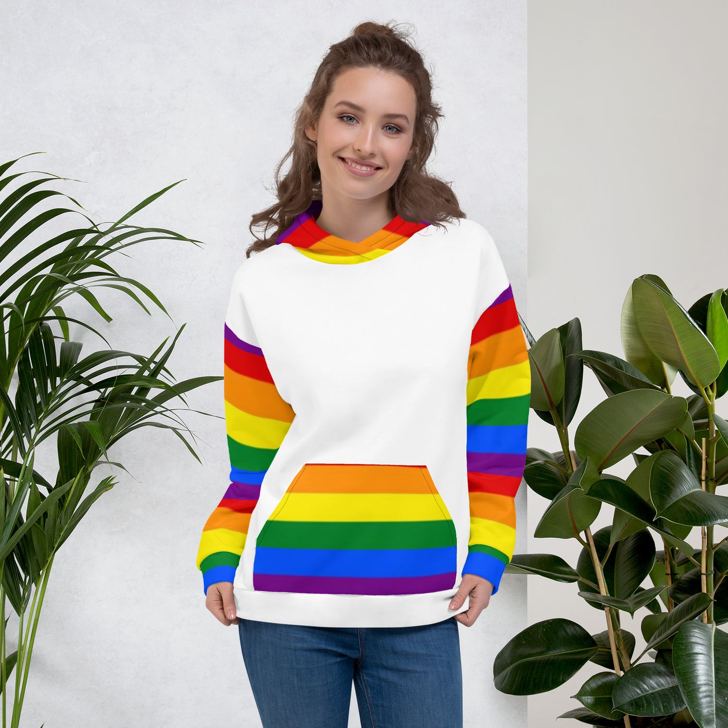 LGBTQ+ Rainbow Pride Hoodie – Bold, Inclusive &amp; Empowering Statement