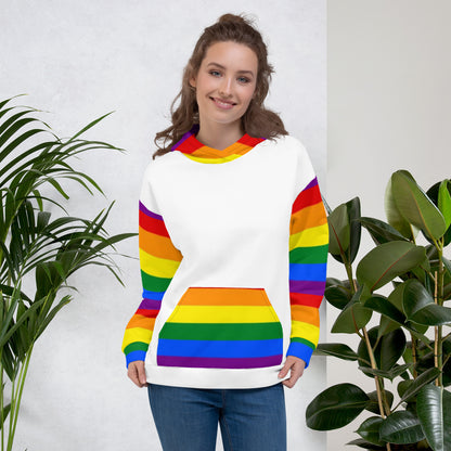 LGBTQ+ Rainbow Pride Hoodie – Bold, Inclusive &amp; Empowering Statement