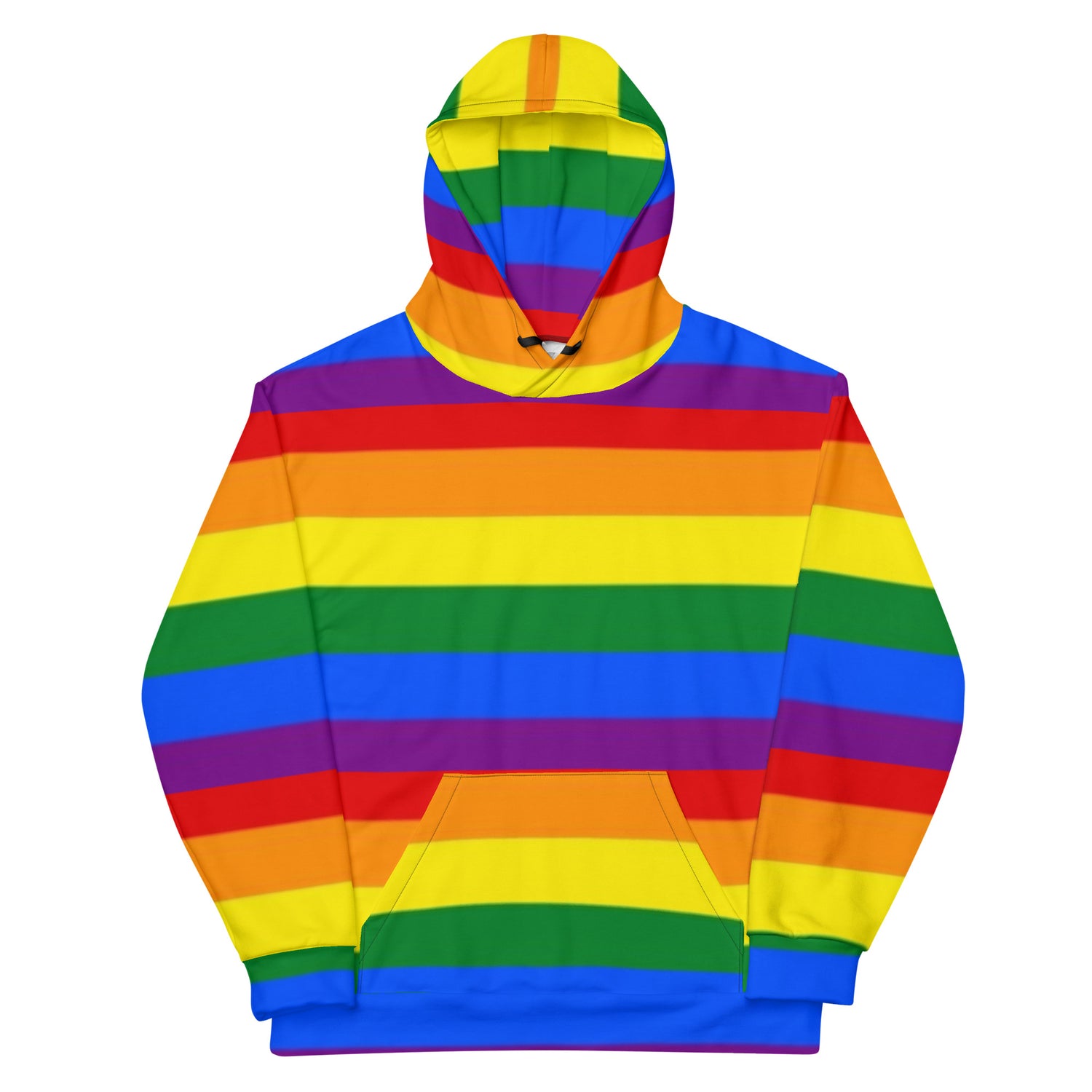 LGBTQ+ Rainbow Pride Flag Hoodie – Colourful, Inclusive &amp; Comfortable Statement Wear
